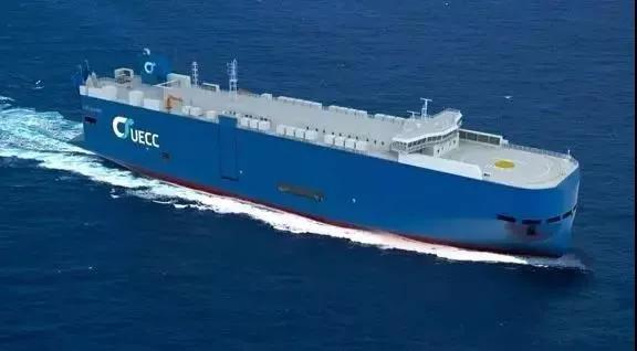 世界首艘LNG雙燃料+電池混合動(dòng)力汽車運(yùn)輸船